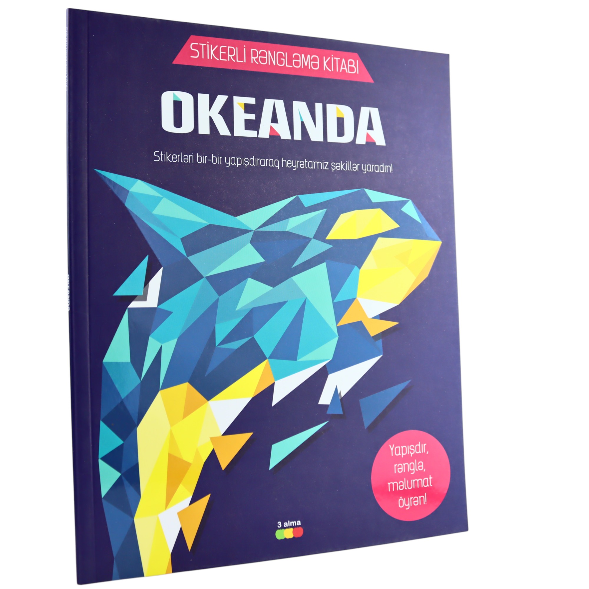 Okeanda -Stikerli rengleme kitabı